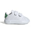 Sneakers primi passi bianche da bambino con doppio velcro adidas Advantage CF I, Brand, SKU s334000184, Immagine 0